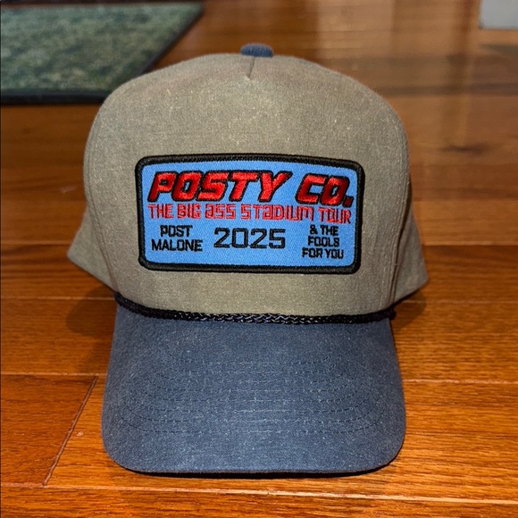 Post Malone Big A Stadium Tour 2025 Official Shirt Men Large Posty Co